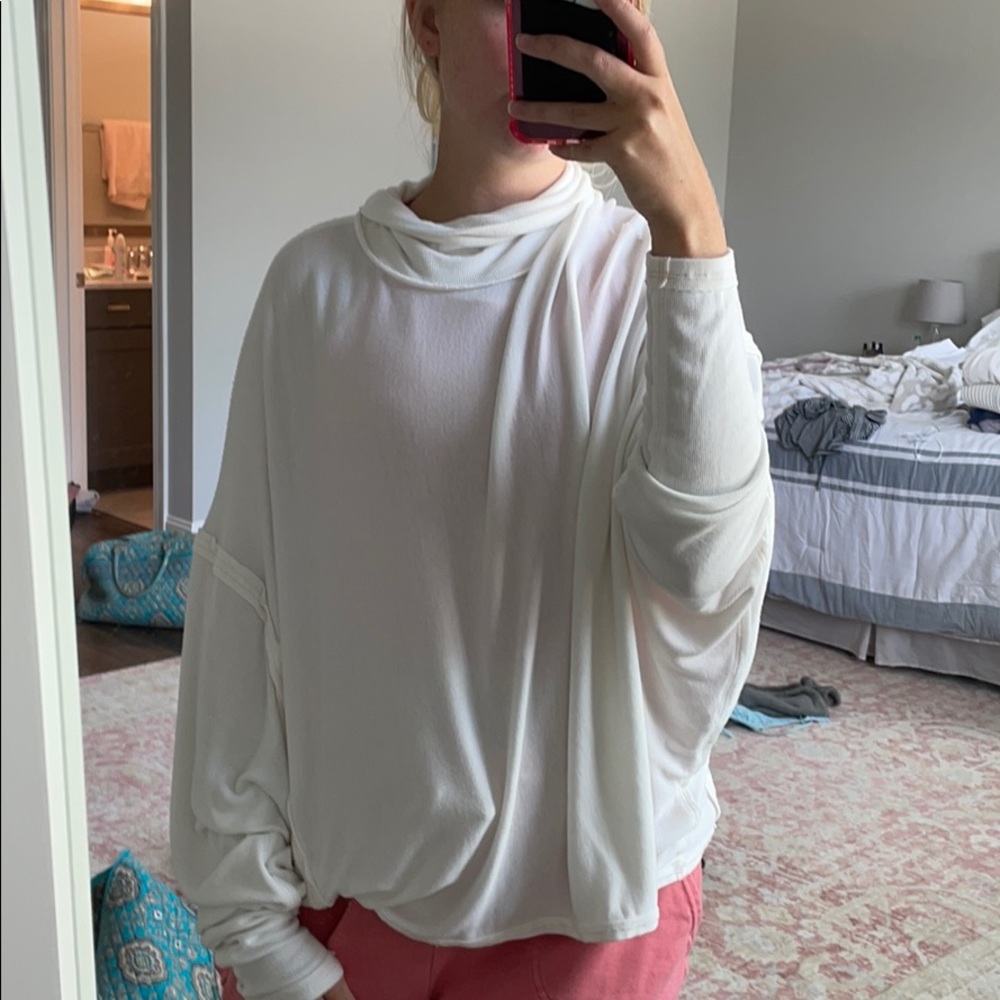 slouchy free people turtle neck